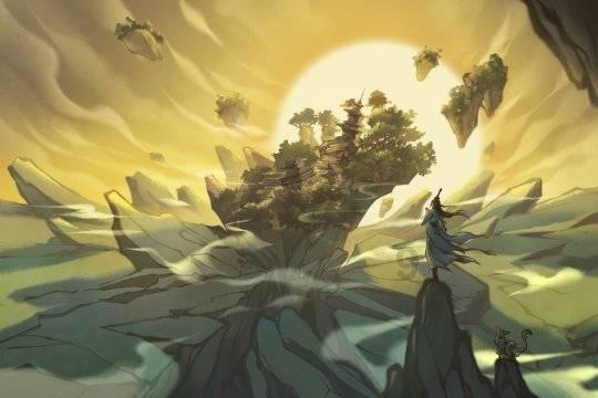 上升的五彩石